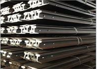 Super Durability Crane Rail Sections , Low Height Crane Railway Track Section